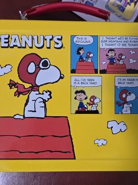 Hallmark Peanuts School Days Limited Edition Metal Lunch Box